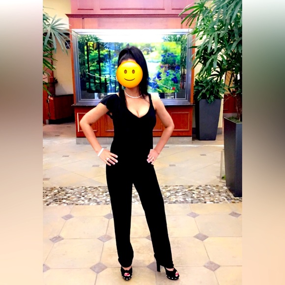 Bebe Black Romper/Jumpsuit Size 4 - Picture 1 of 5